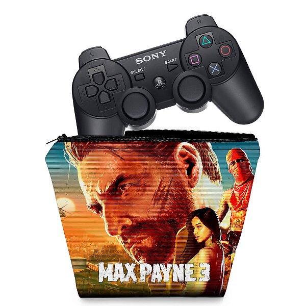 Capa PS3 Controle Case - Max Payne 3