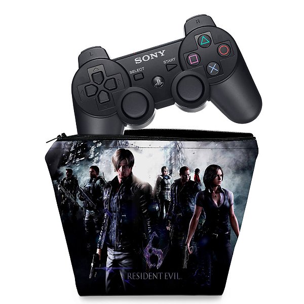 Capa PS3 Controle Case - Resident Evil 6