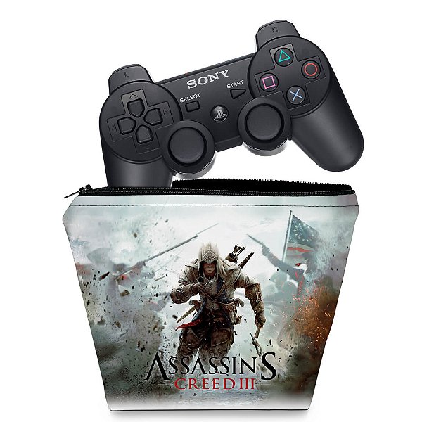Capa PS3 Controle Case - Assassins Creed 3