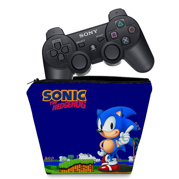 Capa PS3 Controle Case - Sonic Hedgehog