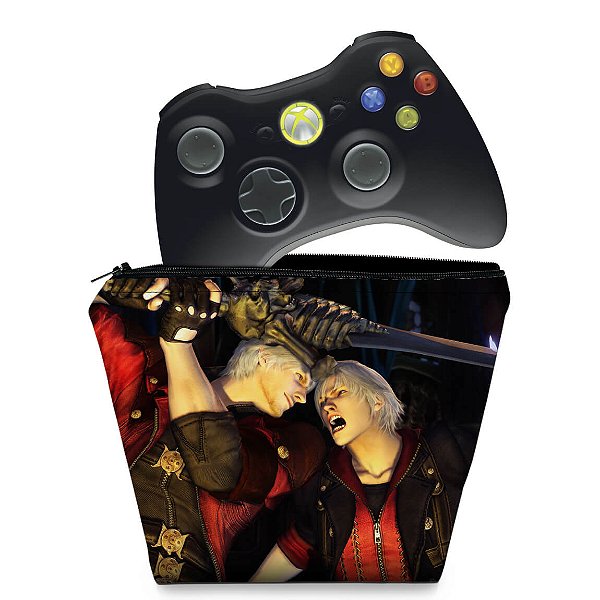 Capa Xbox 360 Controle Case - Devil May Cry 4