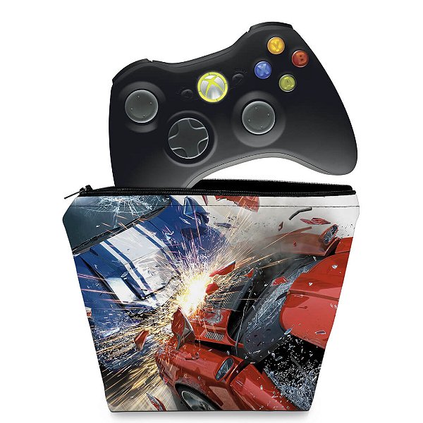Capa Xbox 360 Controle Case - Burnout Paradise