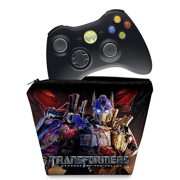 Capa Xbox 360 Controle Case - Transformers Revenge