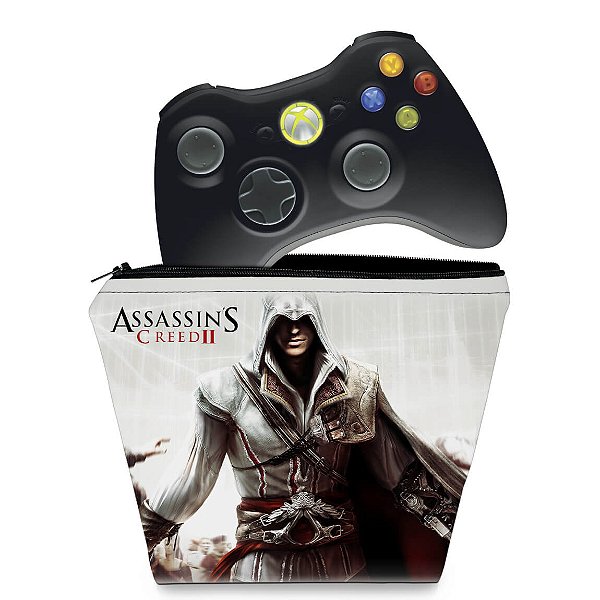 Capa Xbox 360 Controle Case - Assassins Creed 2