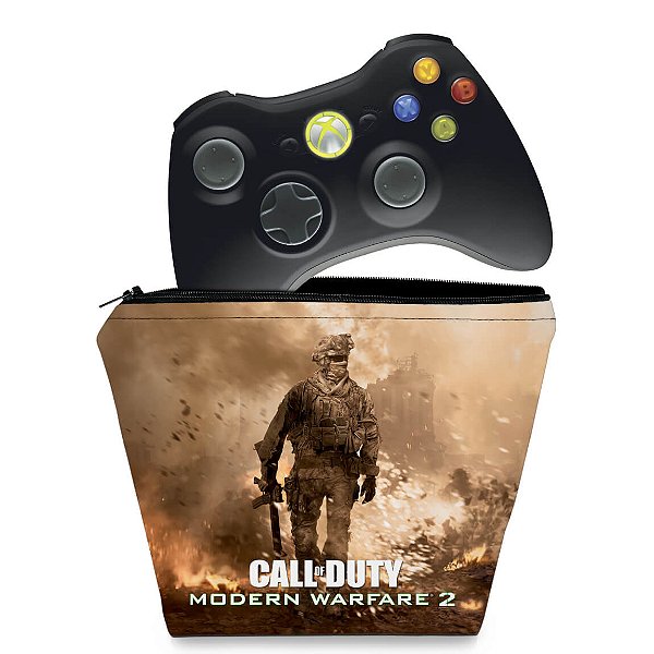 Capa Xbox 360 Controle Case - Modern Warfare 2