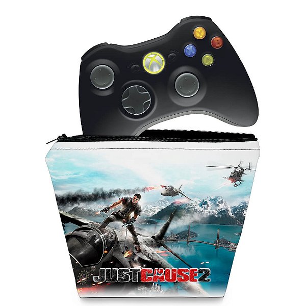 Capa Xbox 360 Controle Case - Just Cause 2