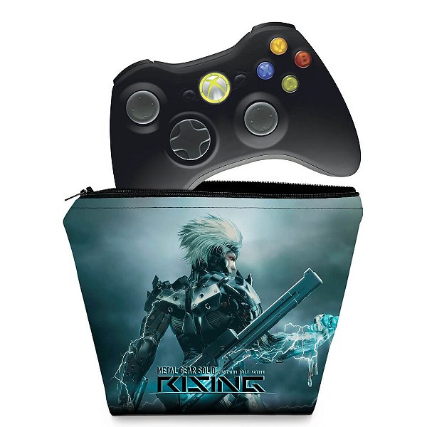 Capa Xbox 360 Controle Case - Metal Gear Solid Rising