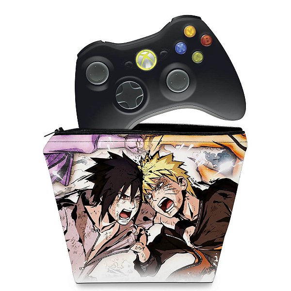 Xbox 360 Slim Capa Anti Poeira - Naruto Akatsuki - Pop Arte Skins