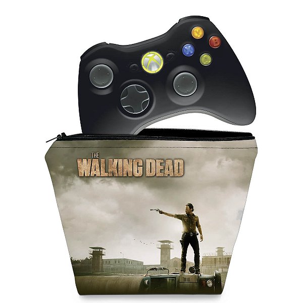 Capa Xbox 360 Controle Case - The Walking Dead #b