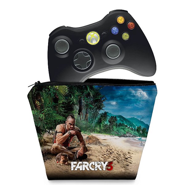 Capa Xbox 360 Controle Case - Far Cry 3