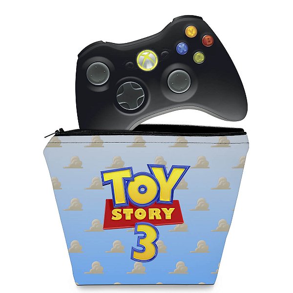 Capa Xbox 360 Controle Case - Toy Story