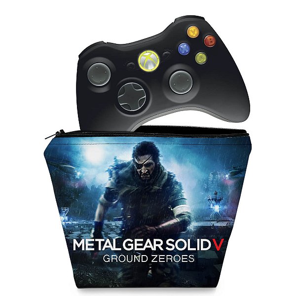 Capa Xbox 360 Controle Case - Metal Gear Solid V