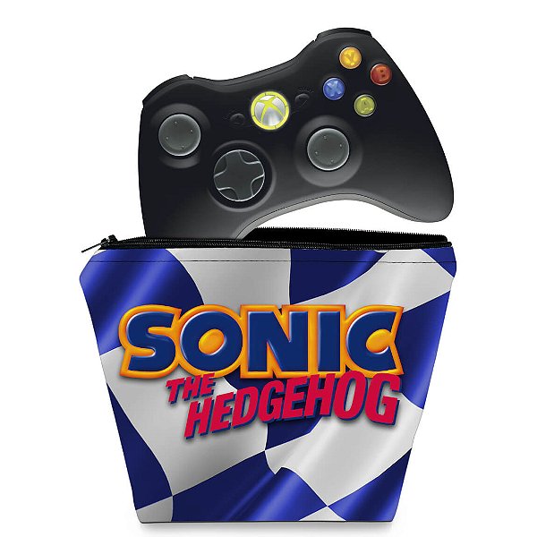 Skin Xbox 360 Controle - Sonic The Hedgehog - Pop Arte Skins