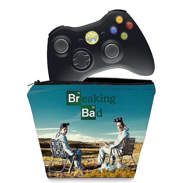 Capa Xbox 360 Controle Case - Breaking Bad