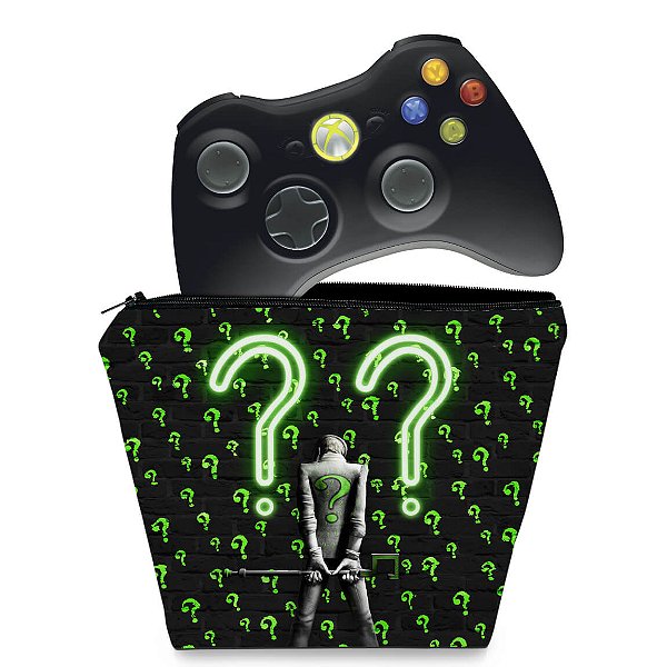 Capa Xbox 360 Controle Case - Charada Batman