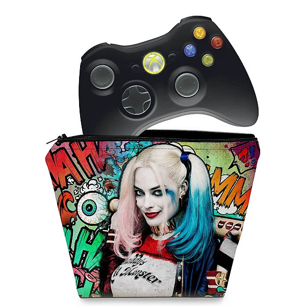 Capa Xbox 360 Controle Case - Esquadrão Suicida #b