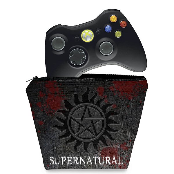 Capa Xbox 360 Controle Case - Sobrenatural