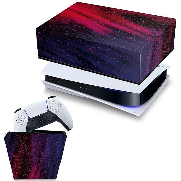 KIT PS5 Fat Capa e Case Controle - Abstrato #101
