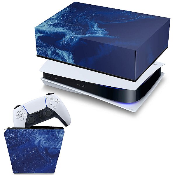 KIT PS5 Fat Capa e Case Controle - Abstrato #106