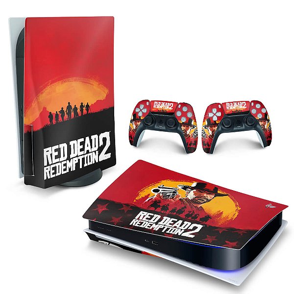 Skin Adesivo Playstation 4 PS4 PRO Red Dead Redemption 2