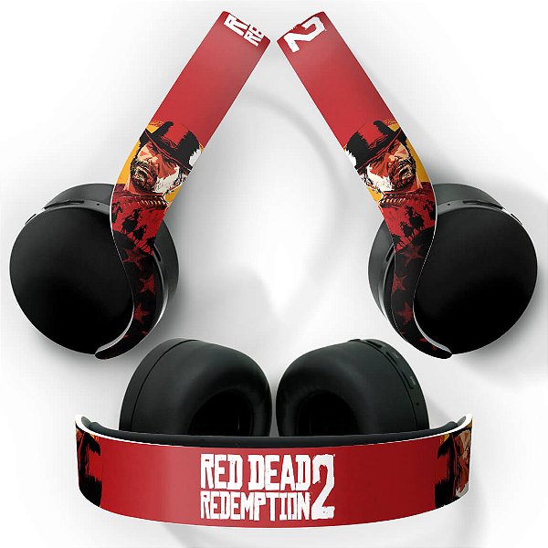 PS5 Skin Headset Pulse 3D - Red Dead Redemption 2