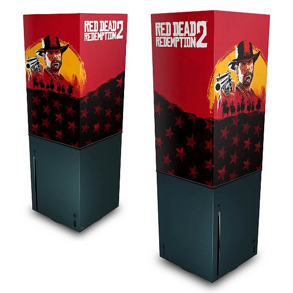 Xbox Series X Capa Anti Poeira - Red Dead Redemption 2