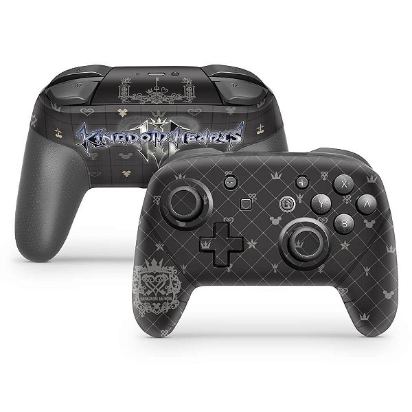 Nintendo Switch Pro Controle Skin - Kingdom Hearts 3