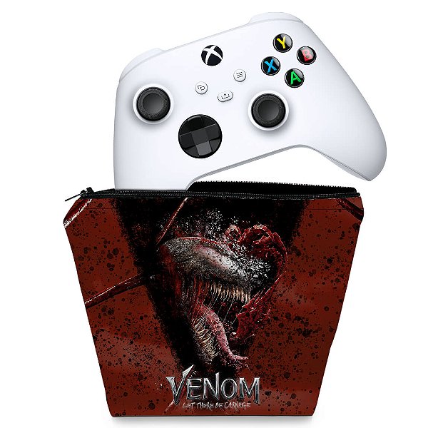 Capa Xbox Series S X Controle - Venom Tempo de Carnificina