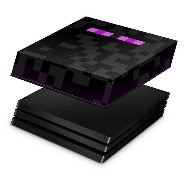 PS4 Pro Capa Anti Poeira - Minecraft Enderman