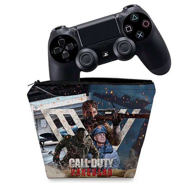 Capa PS4 Controle Case - Call of Duty Vanguard