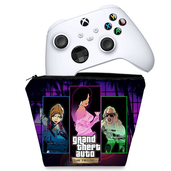 Capa Xbox Series S X Controle - GTA The Trilogy