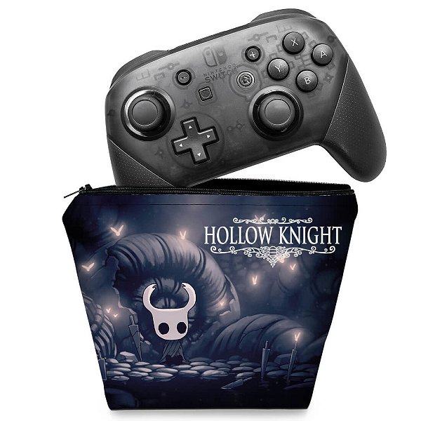 Capa Nintendo Switch Pro Controle Case - Hollow Knight