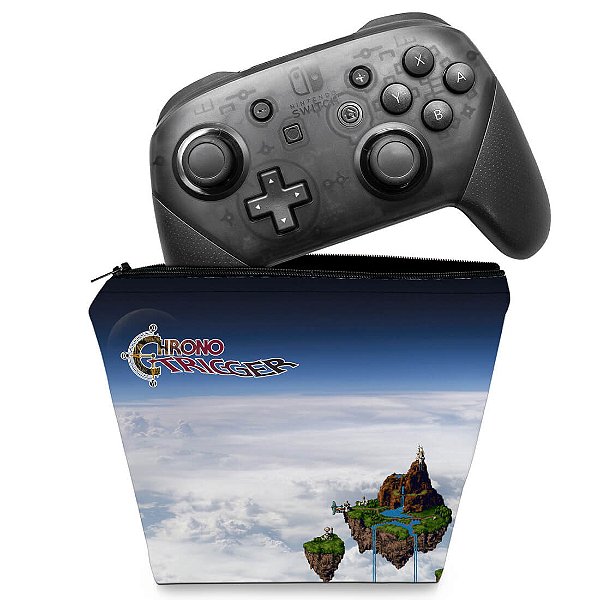 Capa Nintendo Switch Pro Controle Case - Chrono Trigger