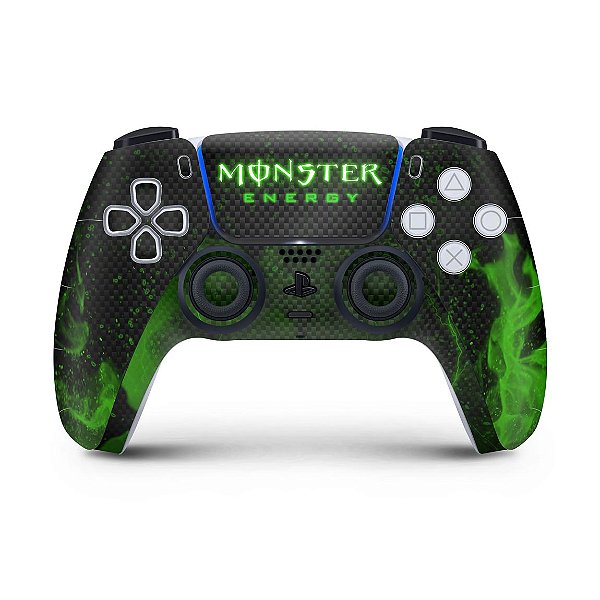 Skin PS5 Controle - Monster Energy Drink