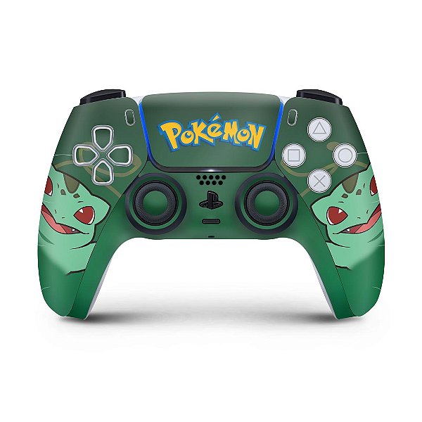 Skin PS5 Controle - Pokemon Bulbasaur