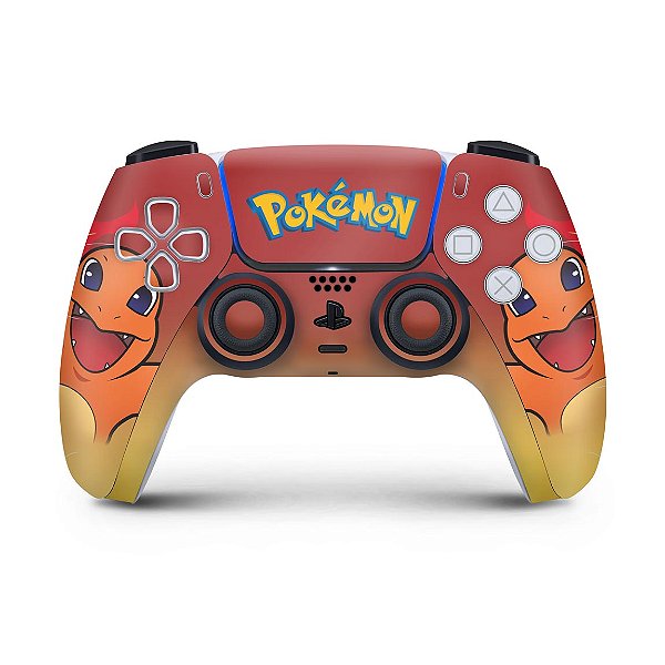 Skin PS5 Controle - Pokemon Charmander