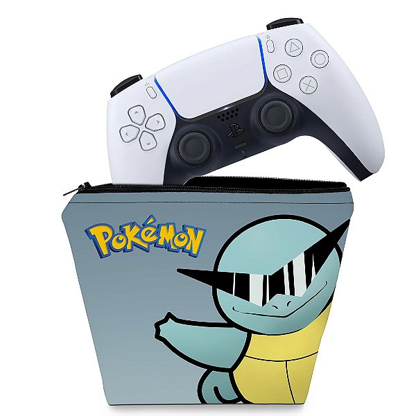 Capa PS5 Controle Case - Pokemon Squirtle