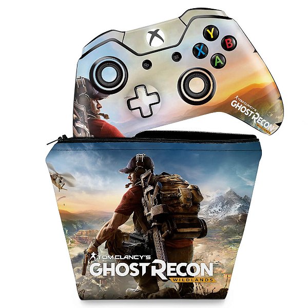 KIT Capa Case e Skin PS5 Controle - God Of War Ragnarok - Pop Arte