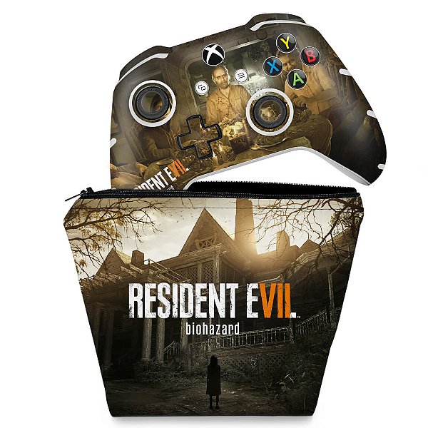 Adesivo Compatível Xbox One Slim X Controle Skin - Resident Evil 4