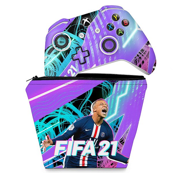 Skin Xbox One Slim X Controle - FIFA 23 - Pop Arte Skins