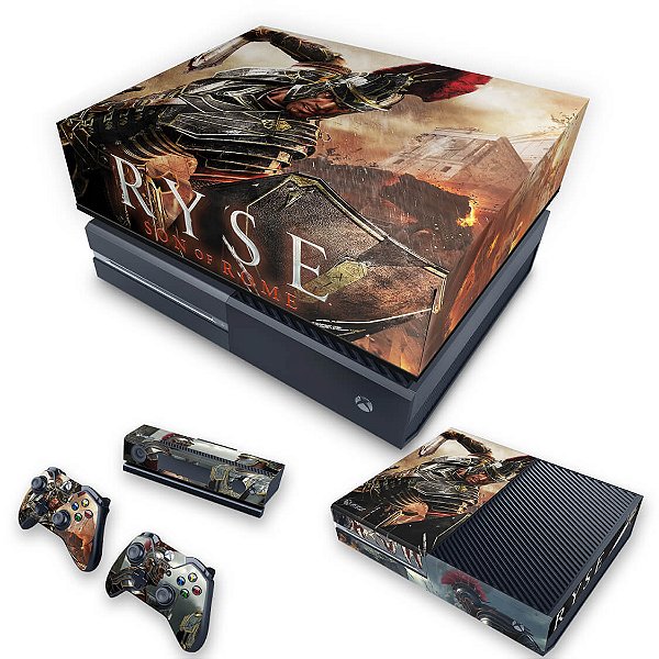 KIT Xbox One Fat Skin e Capa Anti Poeira - Ryse