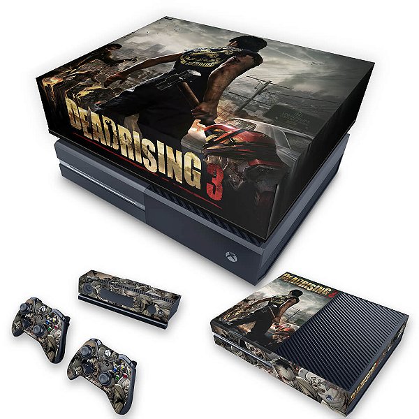 KIT Xbox One Fat Skin e Capa Anti Poeira - Dead Rising 3