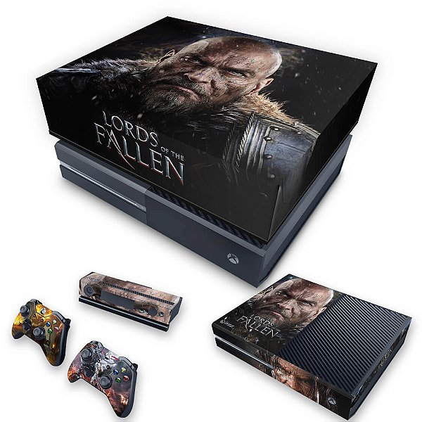 KIT Xbox One Fat Skin e Capa Anti Poeira - Lords of the Fallen