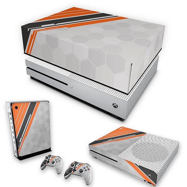 KIT Xbox One S Slim Skin e Capa Anti Poeira - Titanfall Edition