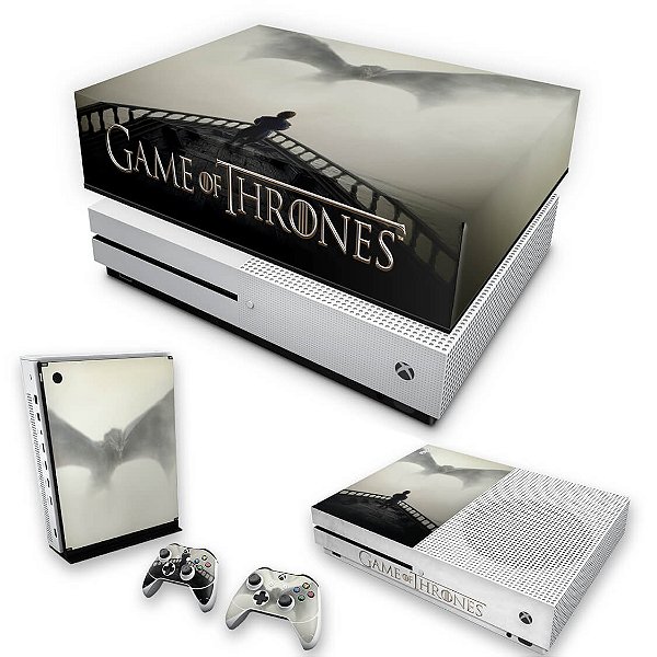 KIT Xbox One S Slim Skin e Capa Anti Poeira - Game of Thrones #B