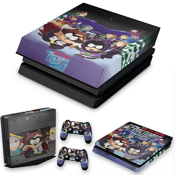 KIT PS4 Slim Skin e Capa Anti Poeira - South Park: The Fractured But Whole