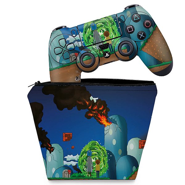 Capa PS4 Controle Case - Super Mario - Pop Arte Skins