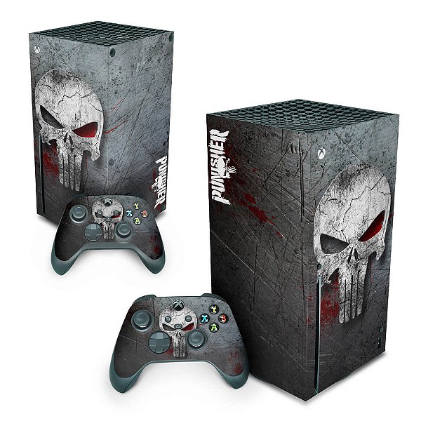 Xbox Series X Skin - The Punisher Justiceiro