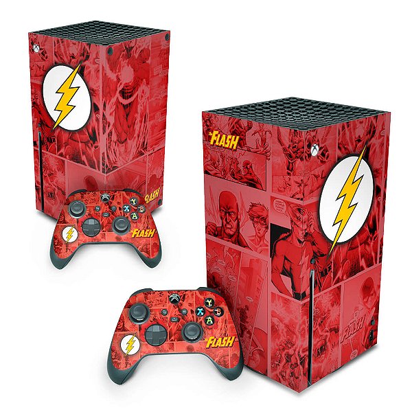 Xbox Series X Skin - The Flash Comics