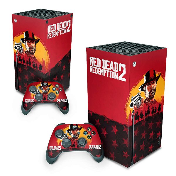 Xbox Series X Skin - Red Dead Redemption 2